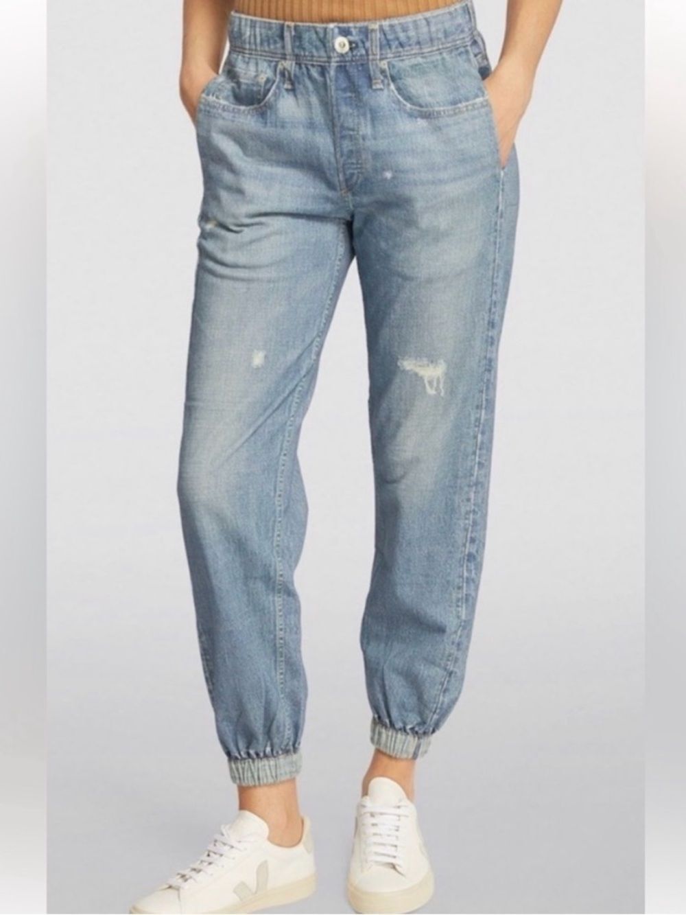 Rag and Bone Miramar Jogger Trompe L'oeil Cotton Jogger Size Women’s S Like New